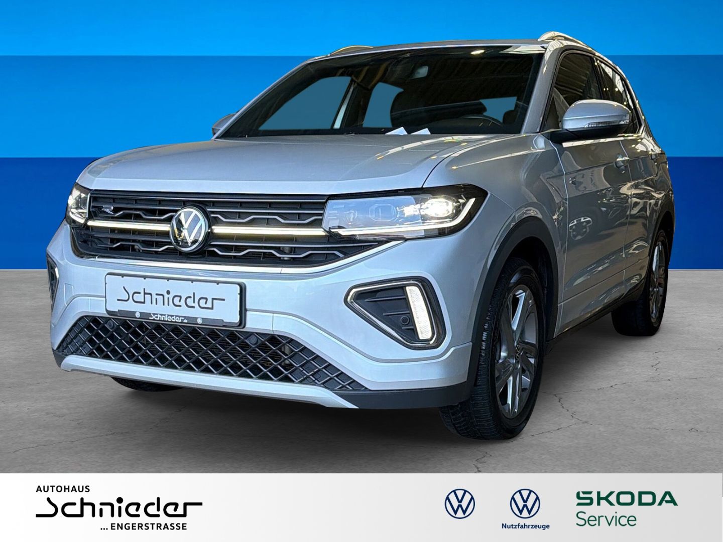 Fahrzeug 3 Fahrzeugabbildung Volkswagen T-Cross 1.0 TSI R-Line Climatronic Rear View