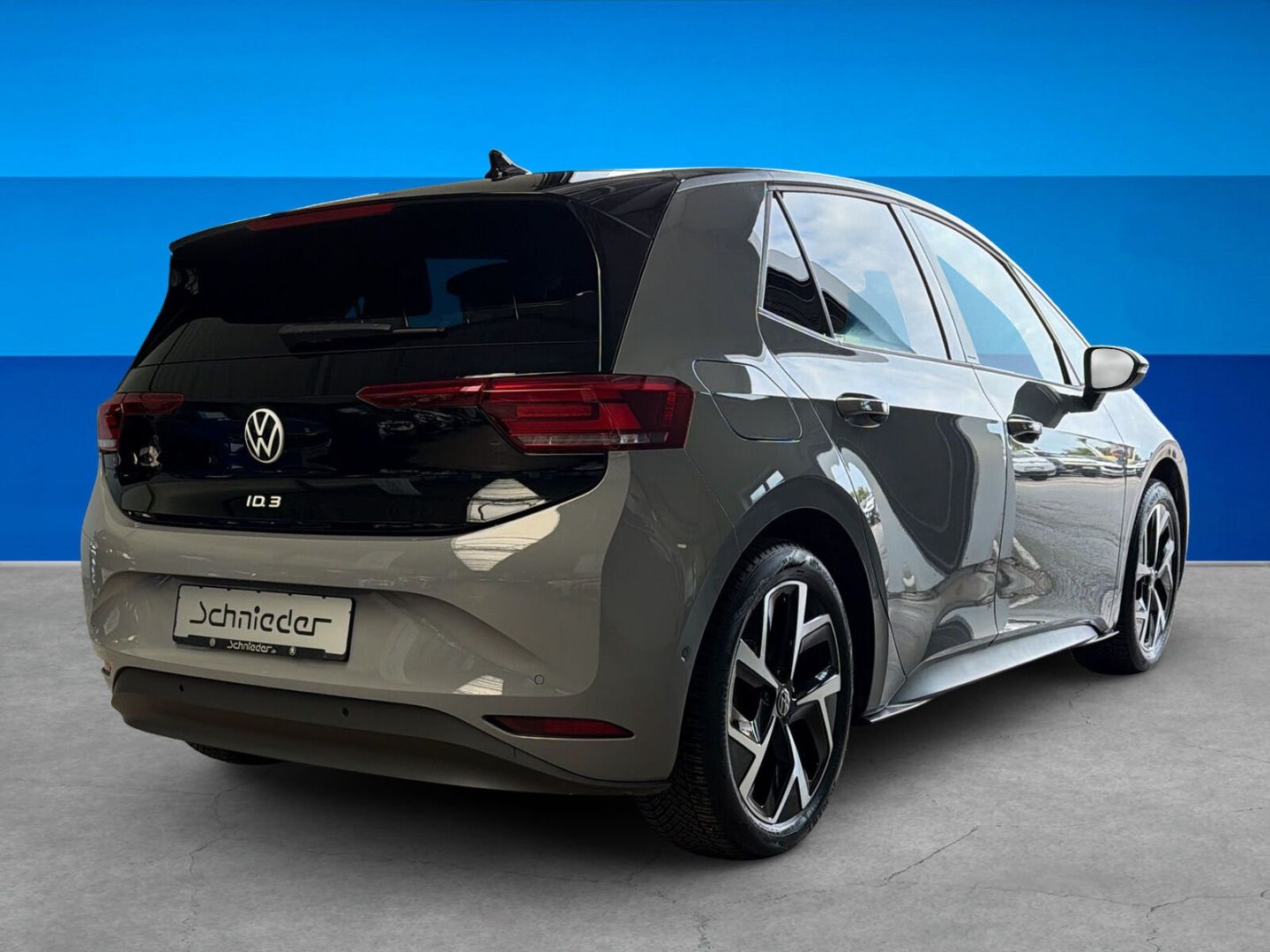 Fahrzeug 7 Fahrzeugabbildung Volkswagen ID.3 Pro Move 150 kW Rear View Navi LED Clima - mit KI generiert/bearbeitet