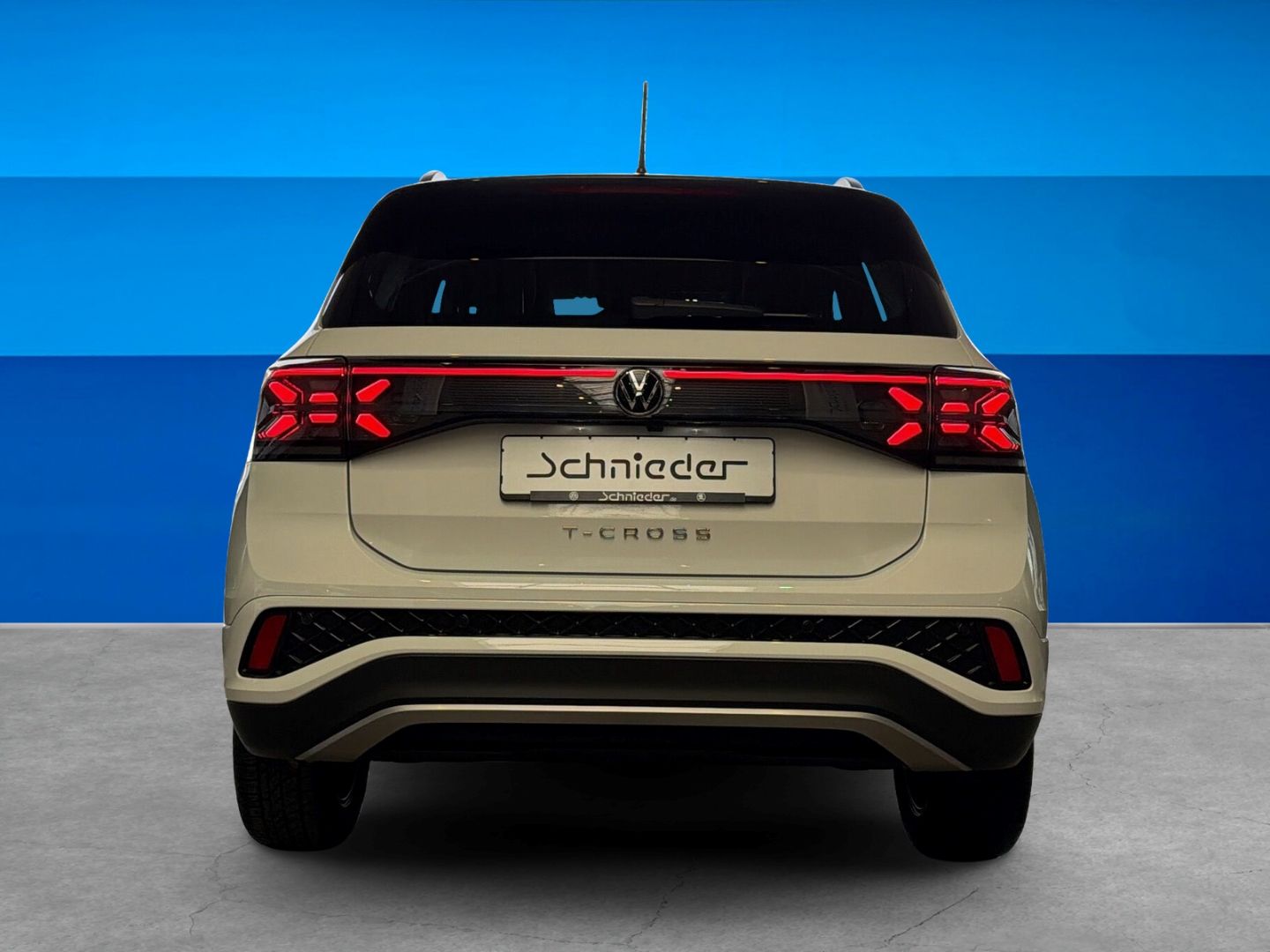 Fahrzeug 9 Fahrzeugabbildung Volkswagen T-Cross 1.5 TSI R-Line Rear View AHK Clima LED