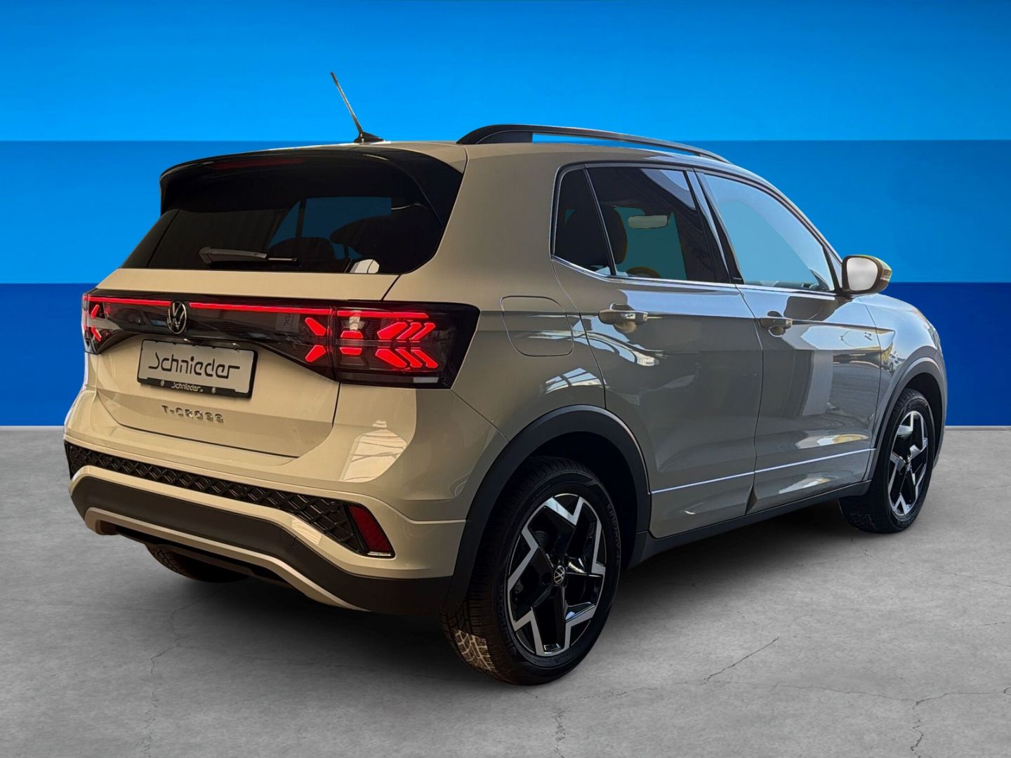 Fahrzeugabbildung Volkswagen T-Cross 1.0 TSI R-Line Rear View AHK LED-Matrix
