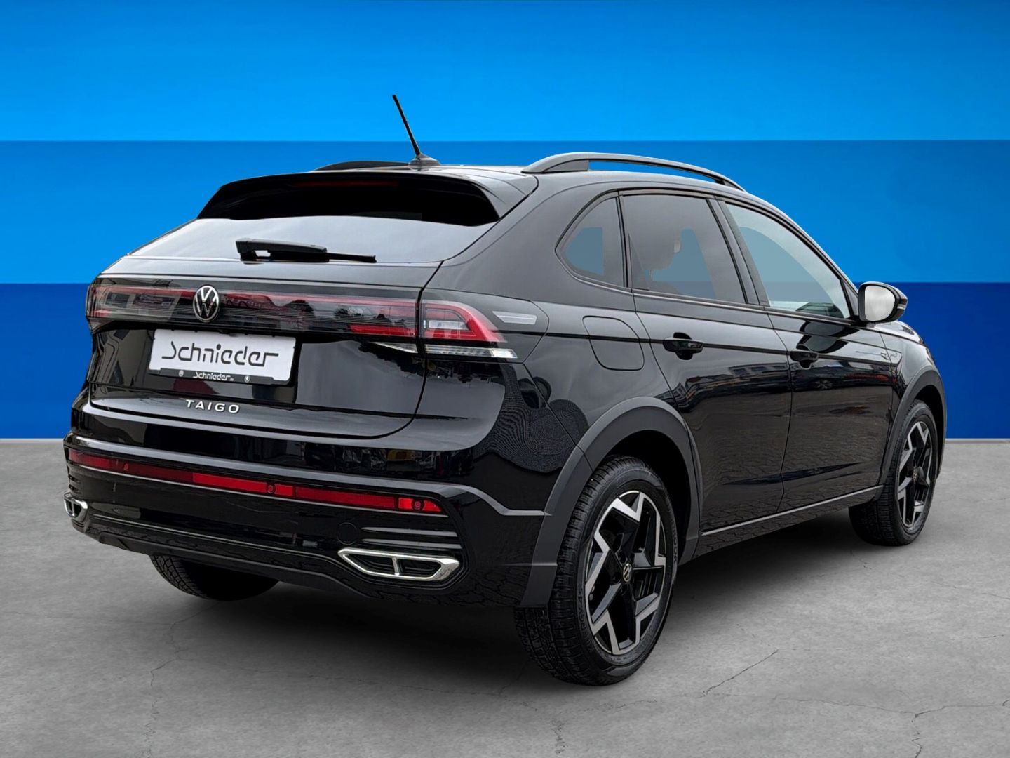 Fahrzeugabbildung Volkswagen Taigo R-Line 1.5 TSI Rear View IQ.DRIVE Navi