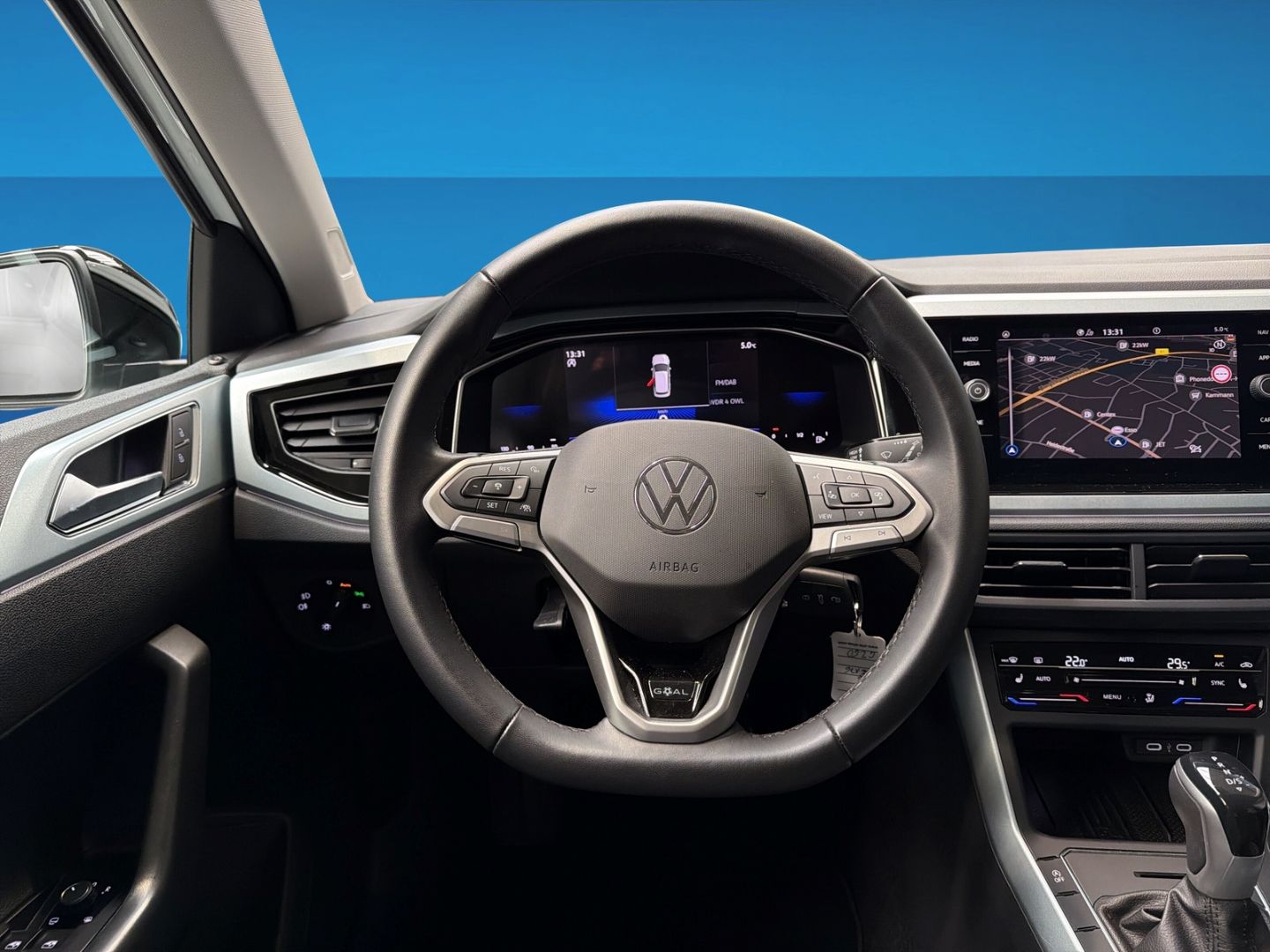 Fahrzeugabbildung Volkswagen Polo 1.0 TSI Goal Rear View Climatronic - mit KI generiert/bearbeitet