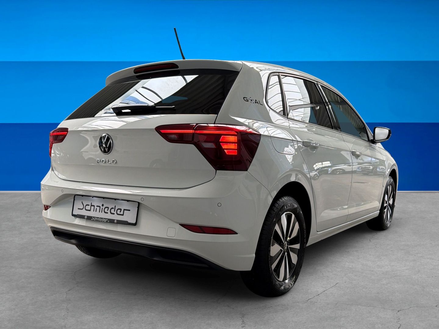 Fahrzeugabbildung Volkswagen Polo 1.0 TSI Goal Rear View Climatronic - mit KI generiert/bearbeitet