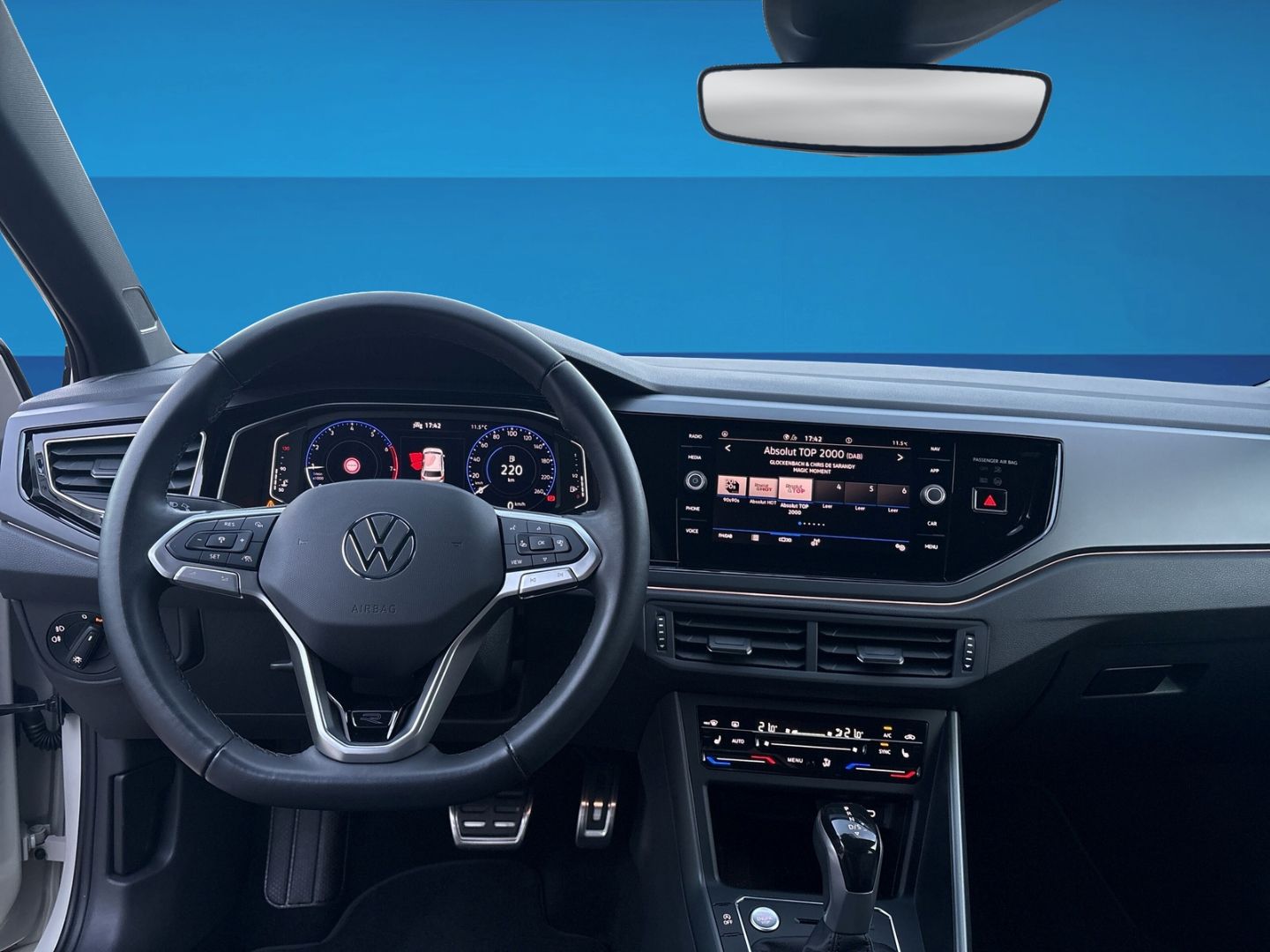 Fahrzeug 14 Fahrzeugabbildung Volkswagen Polo R-Line 1.0 TSI CarPlay Cam IQ-Light PDC vo+