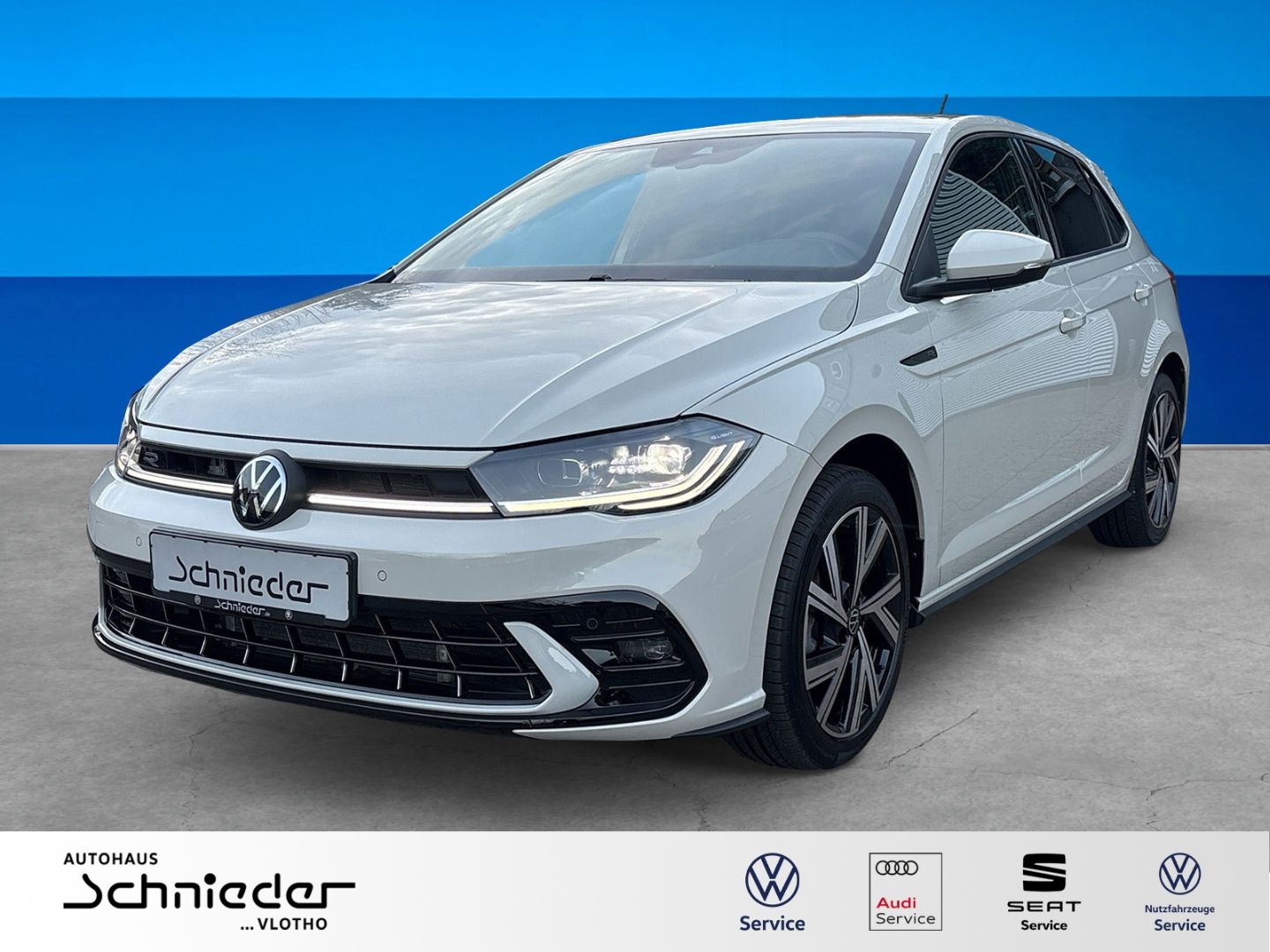 Fahrzeug 3 Fahrzeugabbildung Volkswagen Polo R-Line 1.0 TSI CarPlay Cam IQ-Light PDC vo+