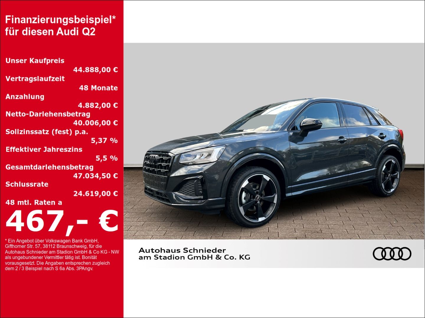 Fahrzeuge 2 Audi Q2 advanced 35 TFSI S tronic+AHK+LEDER+LED+KAMER
