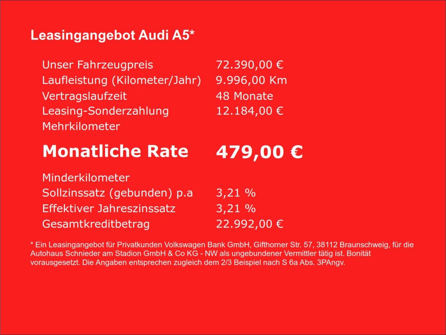 Fahrzeug 5 Fahrzeugabbildung Audi A5 TDI AVANT QUATTRO+LED+AHK+B&O+MEMORY+KAMERA