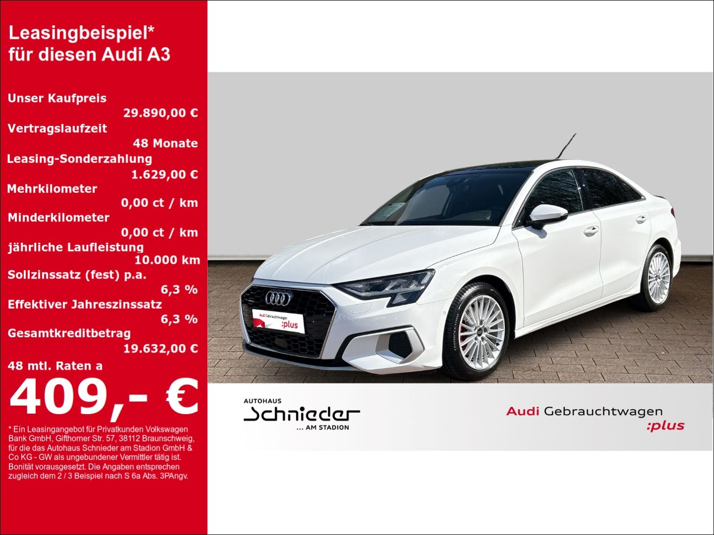 Fahrzeuge 5 Audi A3 quattro advanced Limousine 40 TDI S tronic LE