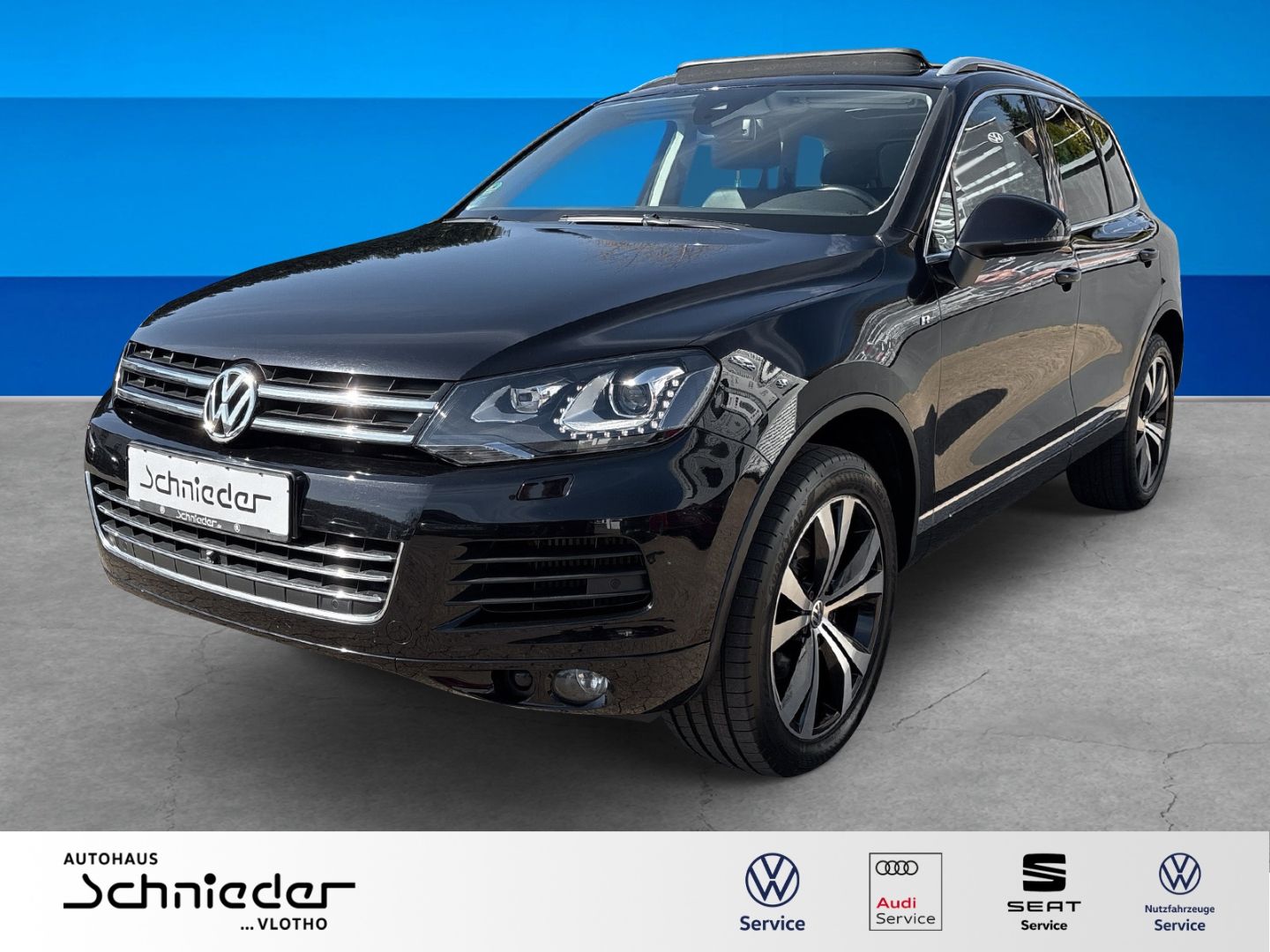 Fahrzeuge 1 Volkswagen Touareg 3.0 V6 TDI R-LINE LEDER 20 ZOLL AHK PANO