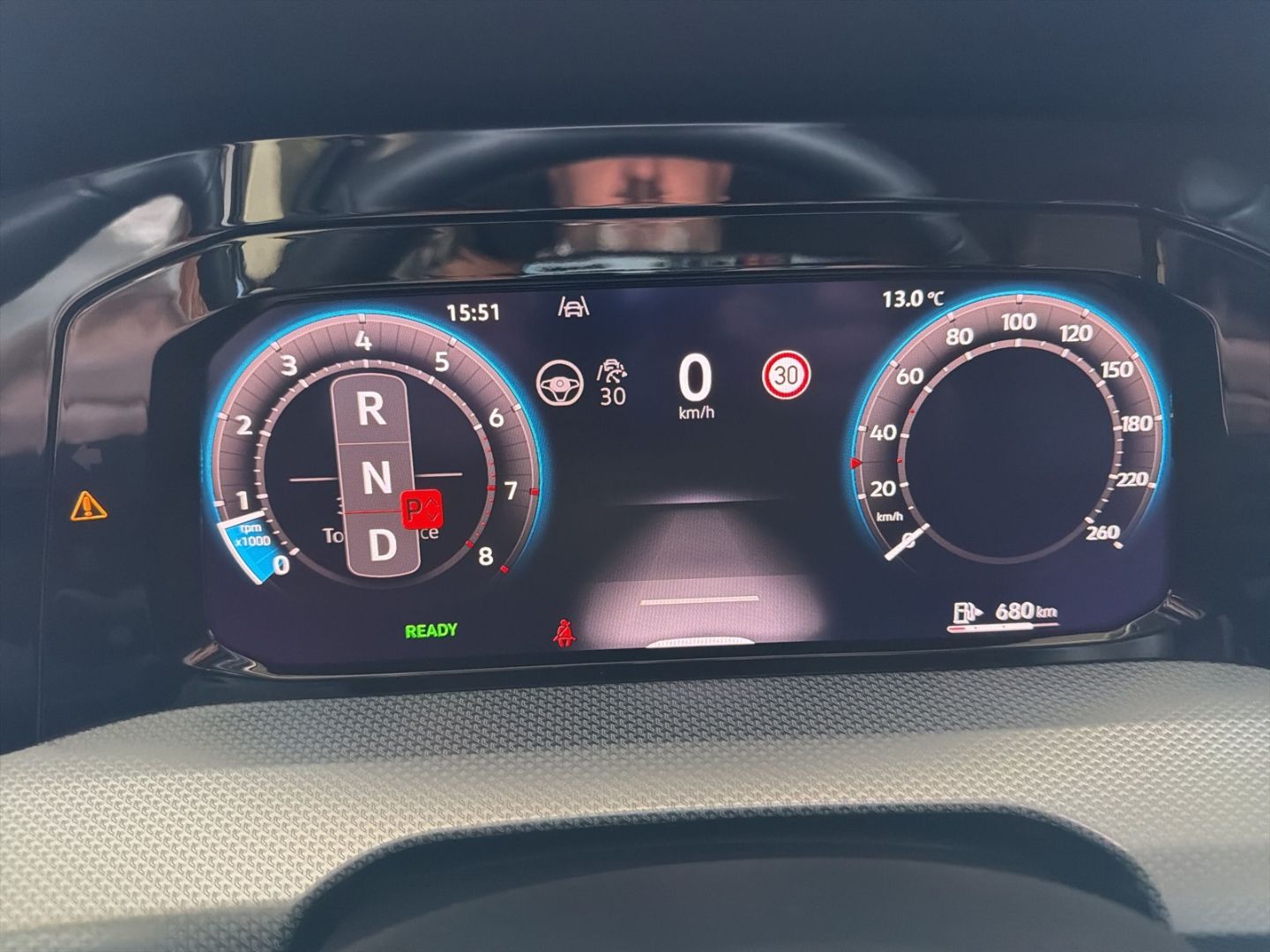 Fahrzeugabbildung Volkswagen Golf 8 1.5 eTSI Goal Rear View AHK