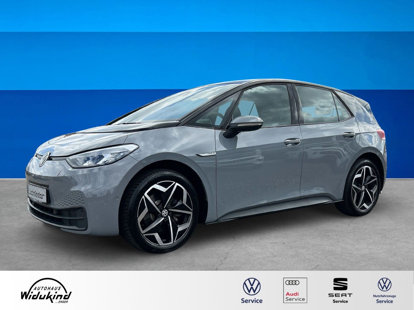 Fahrzeugabbildung Volkswagen ID.3 Pro S 150 kW (5-Sitzer) StandHZG Navi Leder