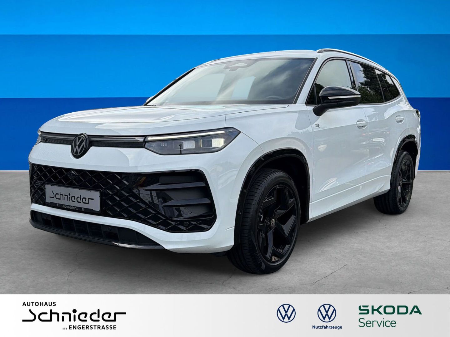 Fahrzeug 3 Fahrzeugabbildung Volkswagen Tayron 2.0 TDI R-Line Black Style 7 Sitzer AHK - mit KI generiert/bearbeitet