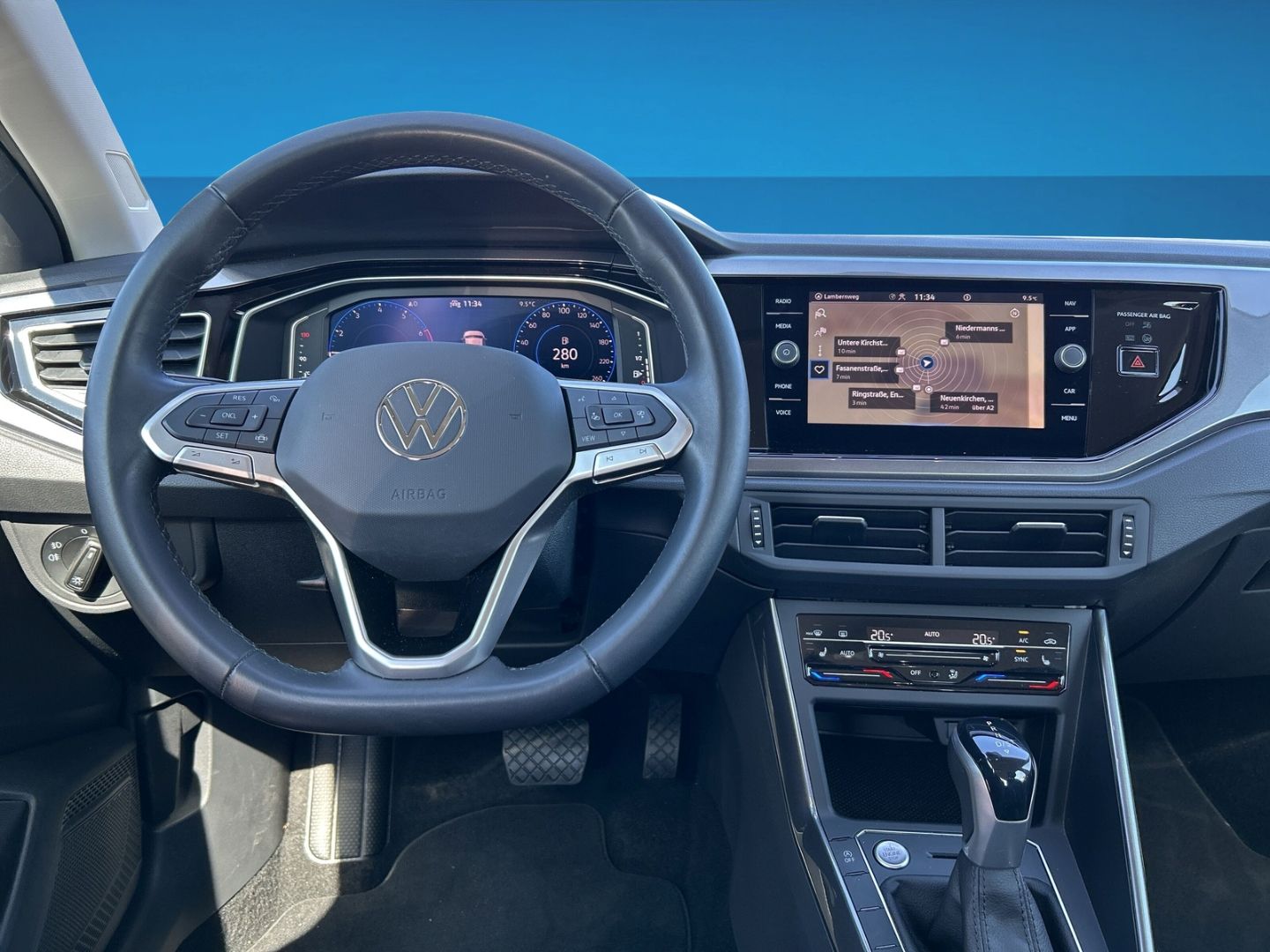 Fahrzeug 14 Fahrzeugabbildung Volkswagen Taigo 1.0 TSI Style Navi Digitales Cockpit LED B - mit KI generiert/bearbeitet