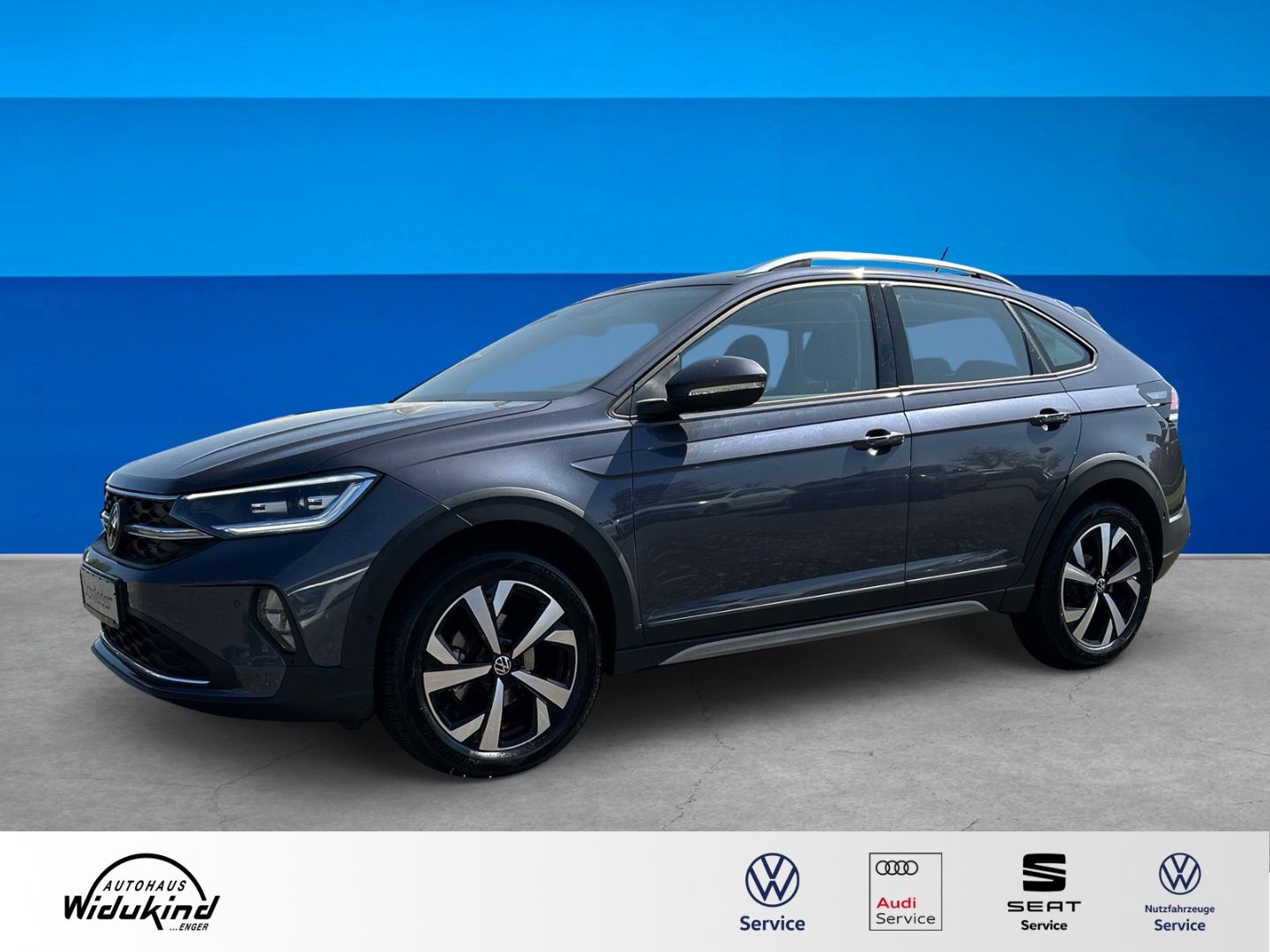 Fahrzeug 3 Fahrzeugabbildung Volkswagen Taigo 1.0 TSI Style Navi Digitales Cockpit LED B - mit KI generiert/bearbeitet