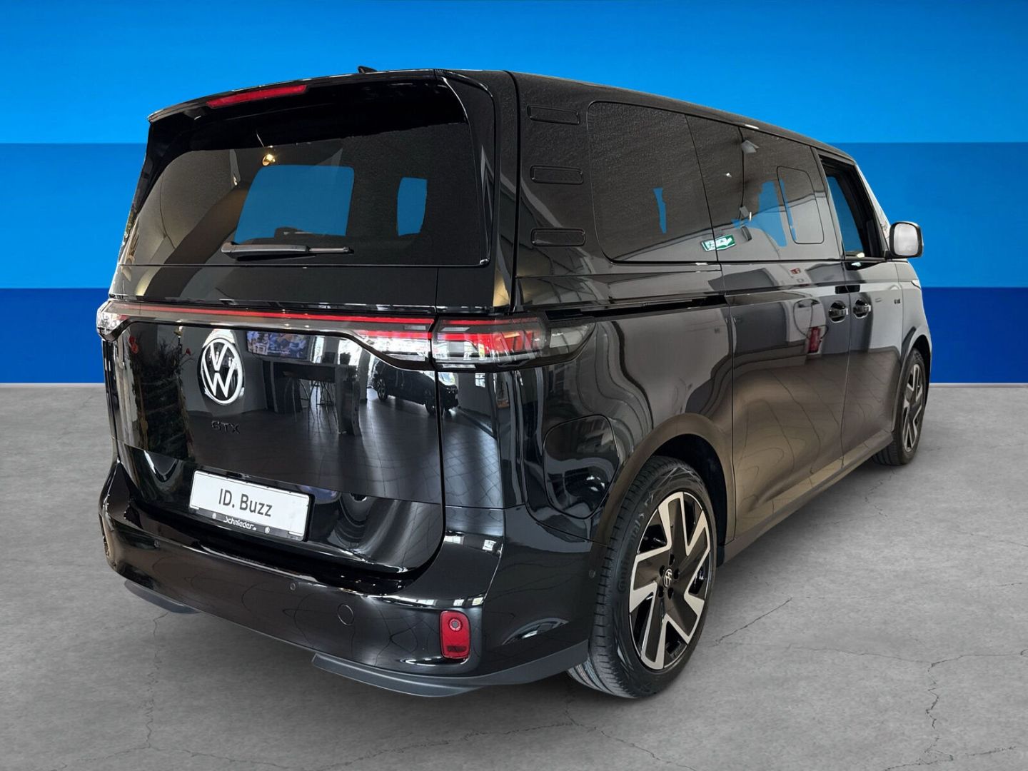 Fahrzeug 5 Fahrzeugabbildung Volkswagen ID. Buzz GTX 4MOTION langer Radstand Motor 250 - mit KI generiert/bearbeitet
