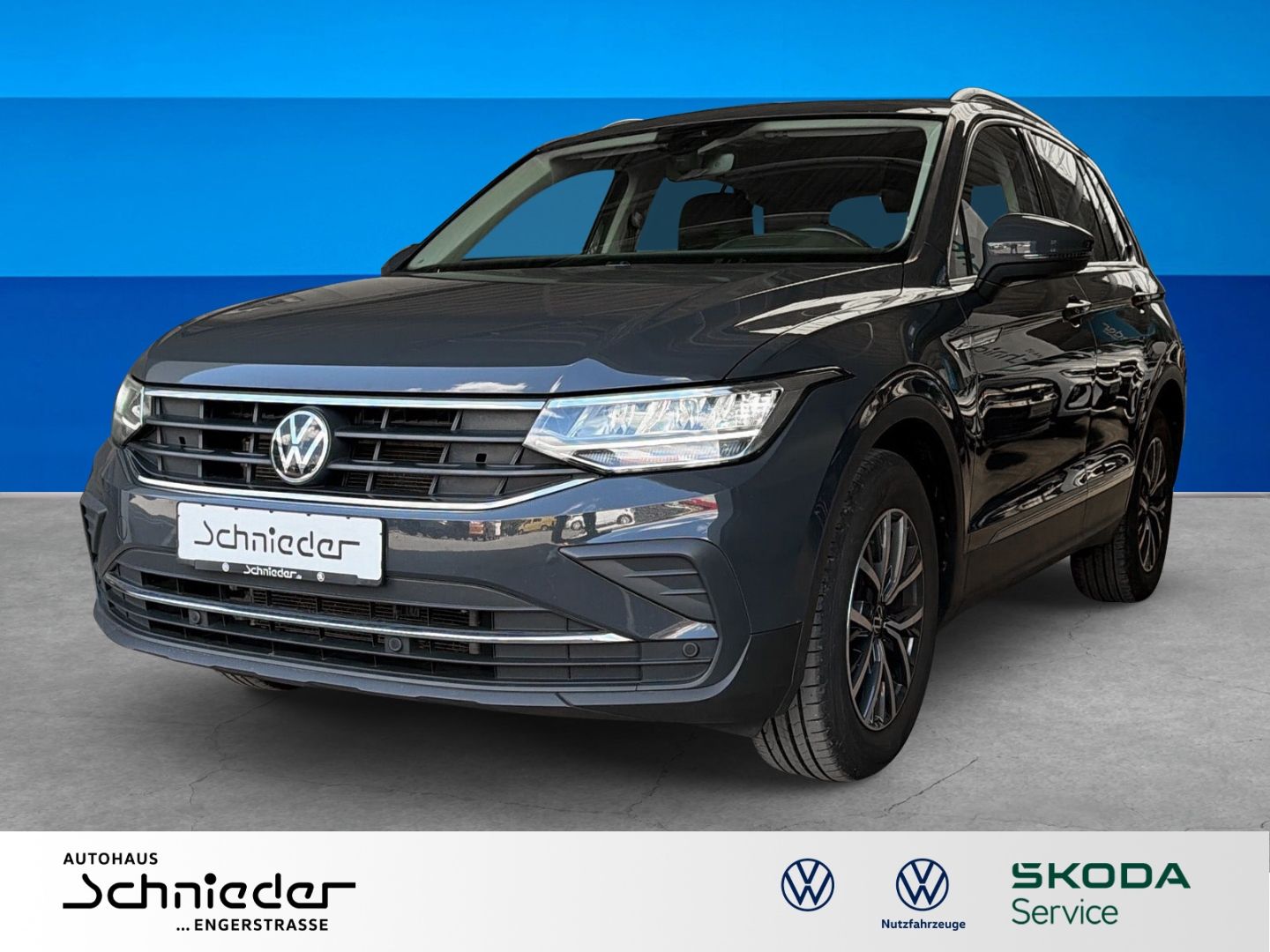 Fahrzeuge 1 Volkswagen Tiguan 2.0 TDI Life Rear View Business Premium