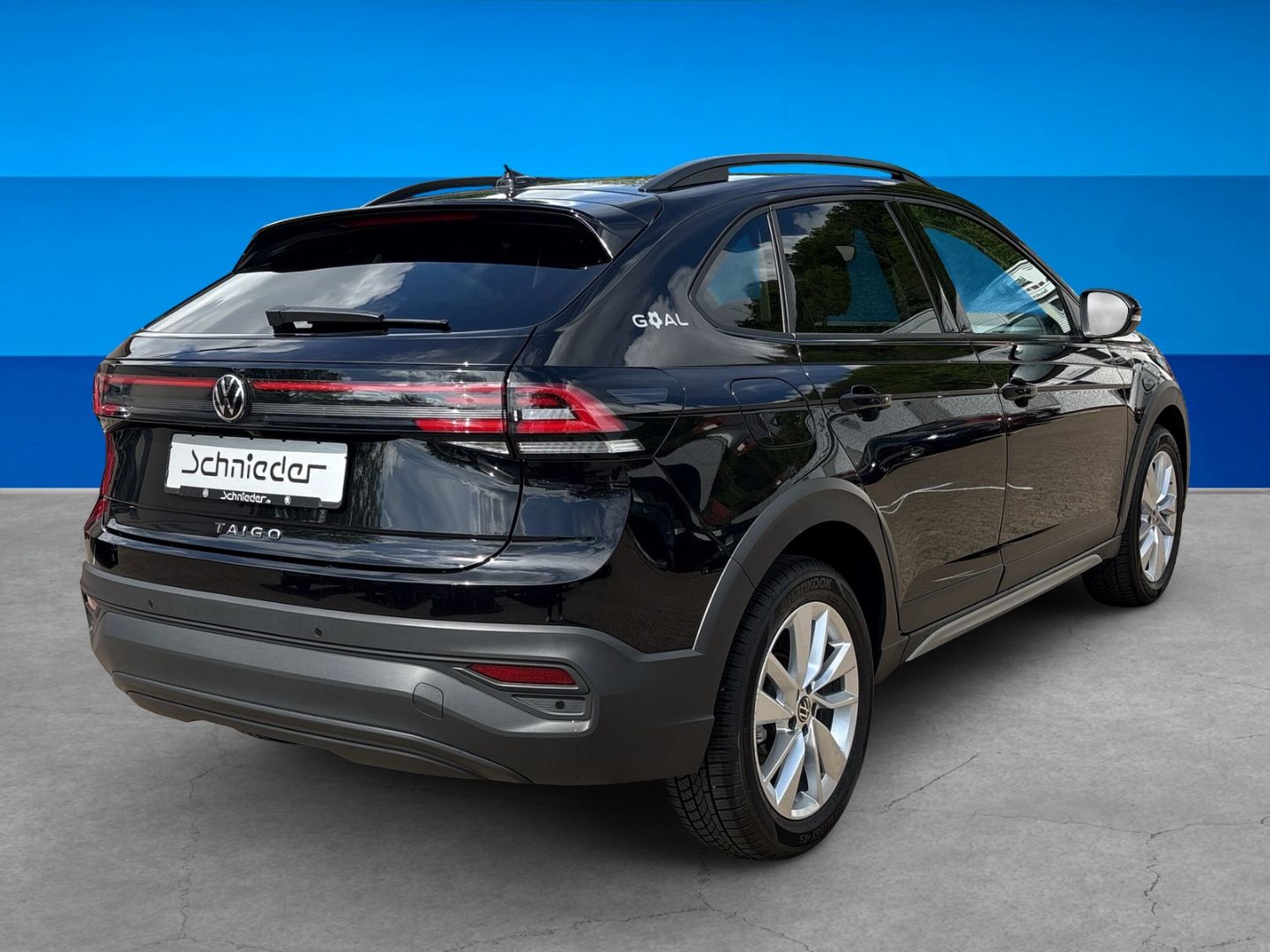 Fahrzeug 7 Fahrzeugabbildung Volkswagen Taigo 1.5 TSI Rear View AHK Goal