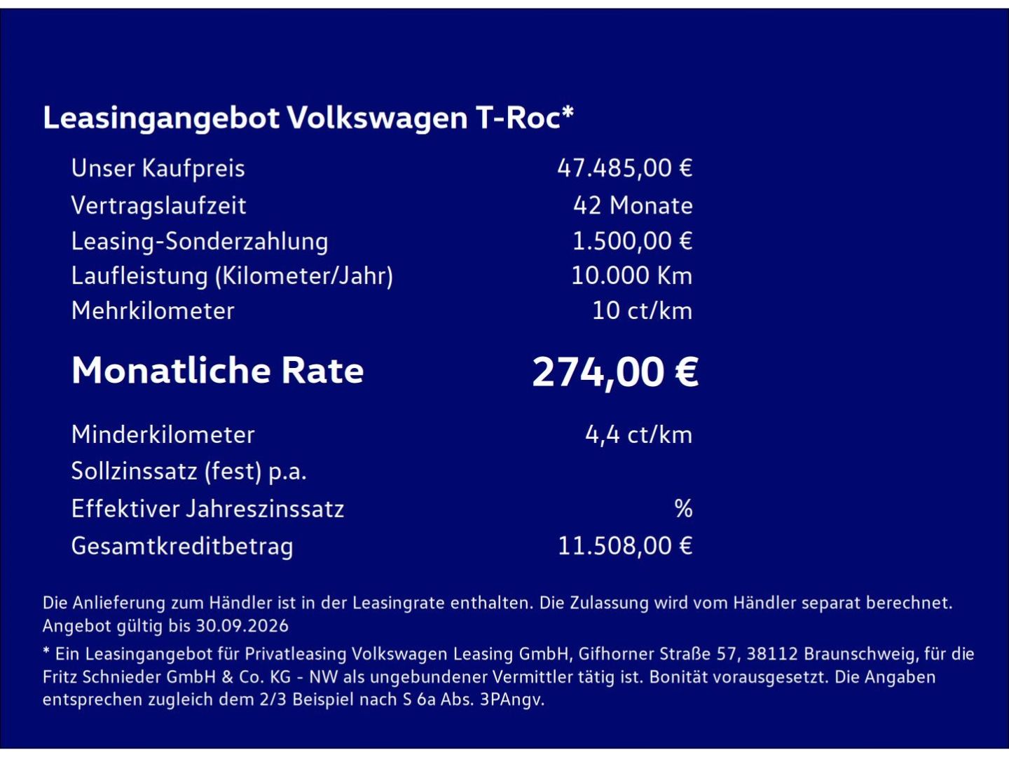 Fahrzeugabbildung Volkswagen T-Roc R-Line 1.5l eTSI EASY OPEN IQ.LIGHT AHK