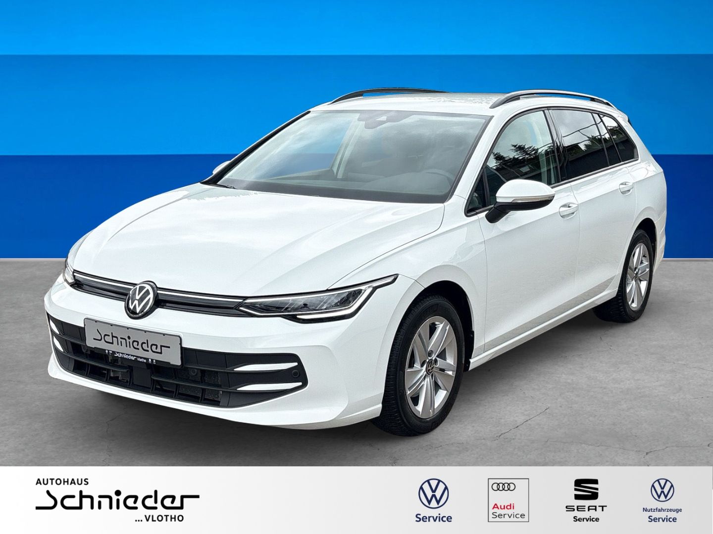 Fahrzeug 3 Fahrzeugabbildung Volkswagen Golf Variant 8 1.5 eTSI Life DSG CARPLAY ALLWETT