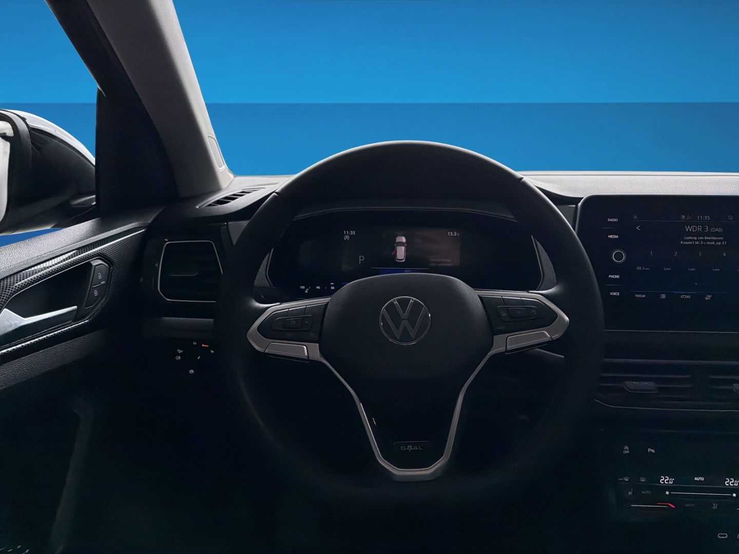 Fahrzeug 13 Fahrzeugabbildung Volkswagen T-Cross 1.0 TSI Goal Rear View LED Climatronic