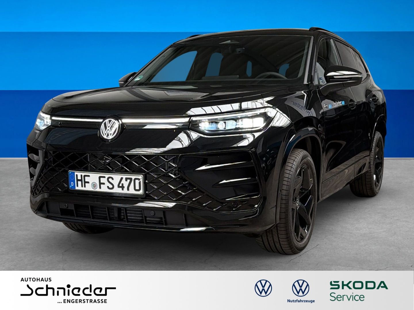 Fahrzeug 3 Fahrzeugabbildung Volkswagen Tayron R-Line 2,0l TDI MATRIX LAUNCH AHK BLACK S