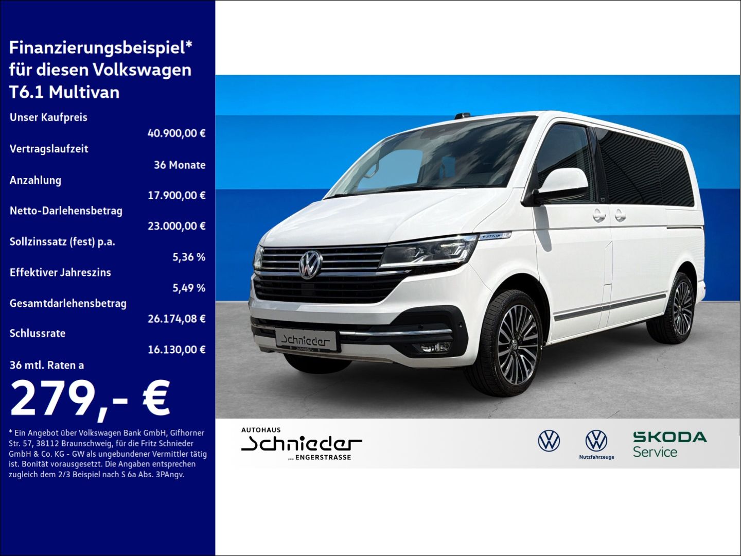 Fahrzeuge 5 Volkswagen T6.1 Multivan 2.0 TDI Generation Six 6Sitze