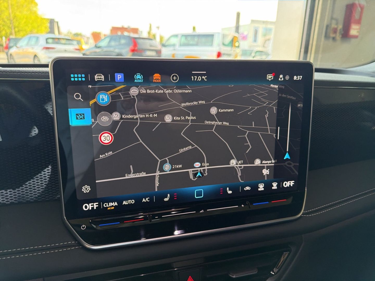 Fahrzeug 20 Fahrzeugabbildung Volkswagen Tiguan 1.5 eTSI Goal AHK IQ.LIGHT Rear View - mit KI generiert/bearbeitet