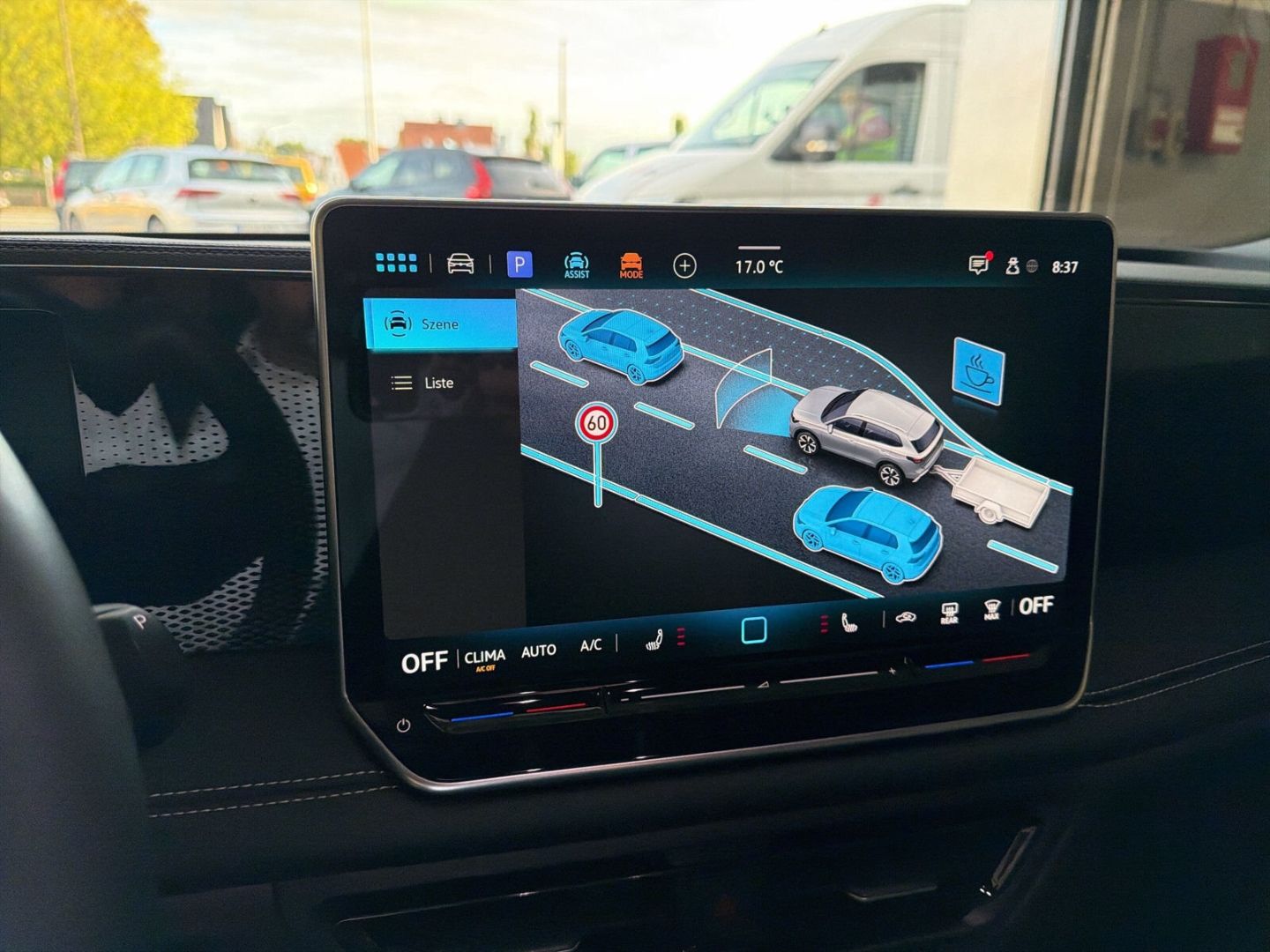 Fahrzeug 21 Fahrzeugabbildung Volkswagen Tiguan 1.5 eTSI Goal AHK IQ.LIGHT Rear View - mit KI generiert/bearbeitet