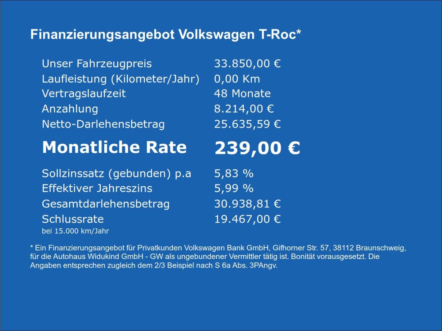 Fahrzeug 5 Fahrzeugabbildung Volkswagen T-Roc 1.5 eTSI 85 kW Style HUD AHK-el. klappb. N - mit KI generiert/bearbeitet