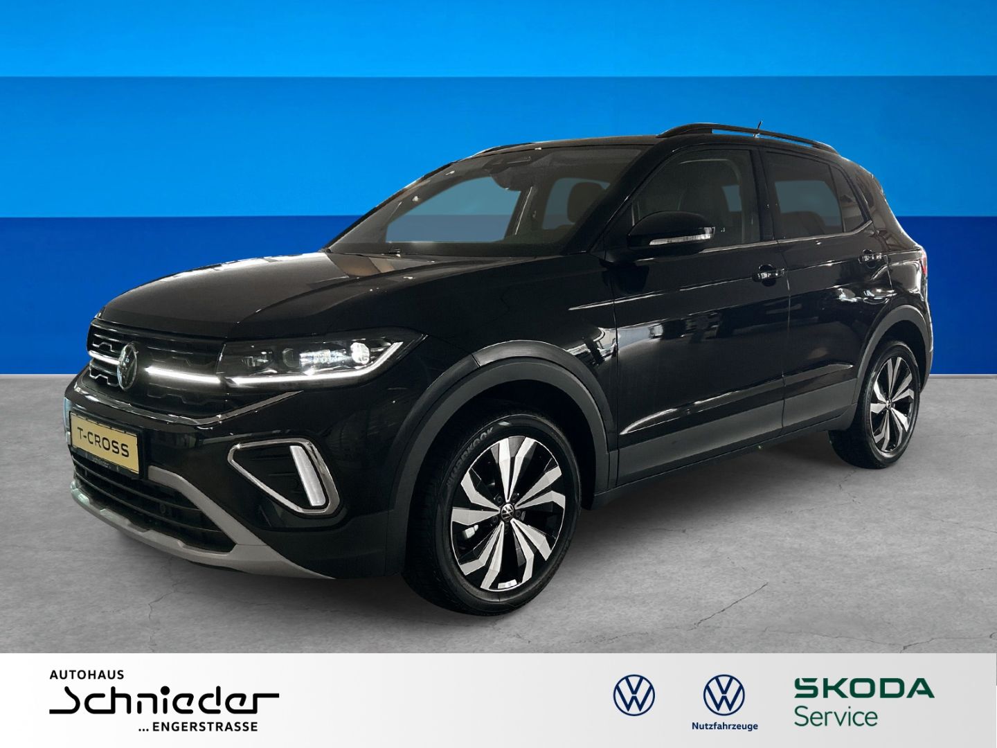 Fahrzeugabbildung Volkswagen T-Cross Style 1.0l TSI IQ.LIGHT AHK TRAVEL COMFO
