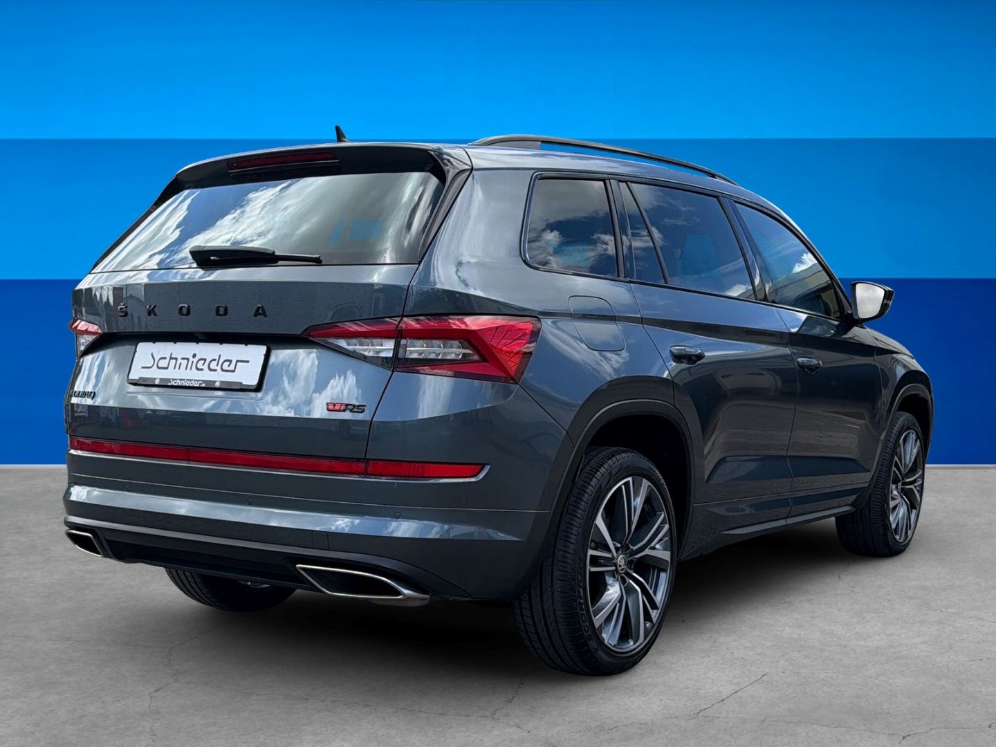 Fahrzeug 5 Fahrzeugabbildung SKODA Kodiaq 2.0 Bi-TDI RS 4x4 REAR VIEW AHK Navi