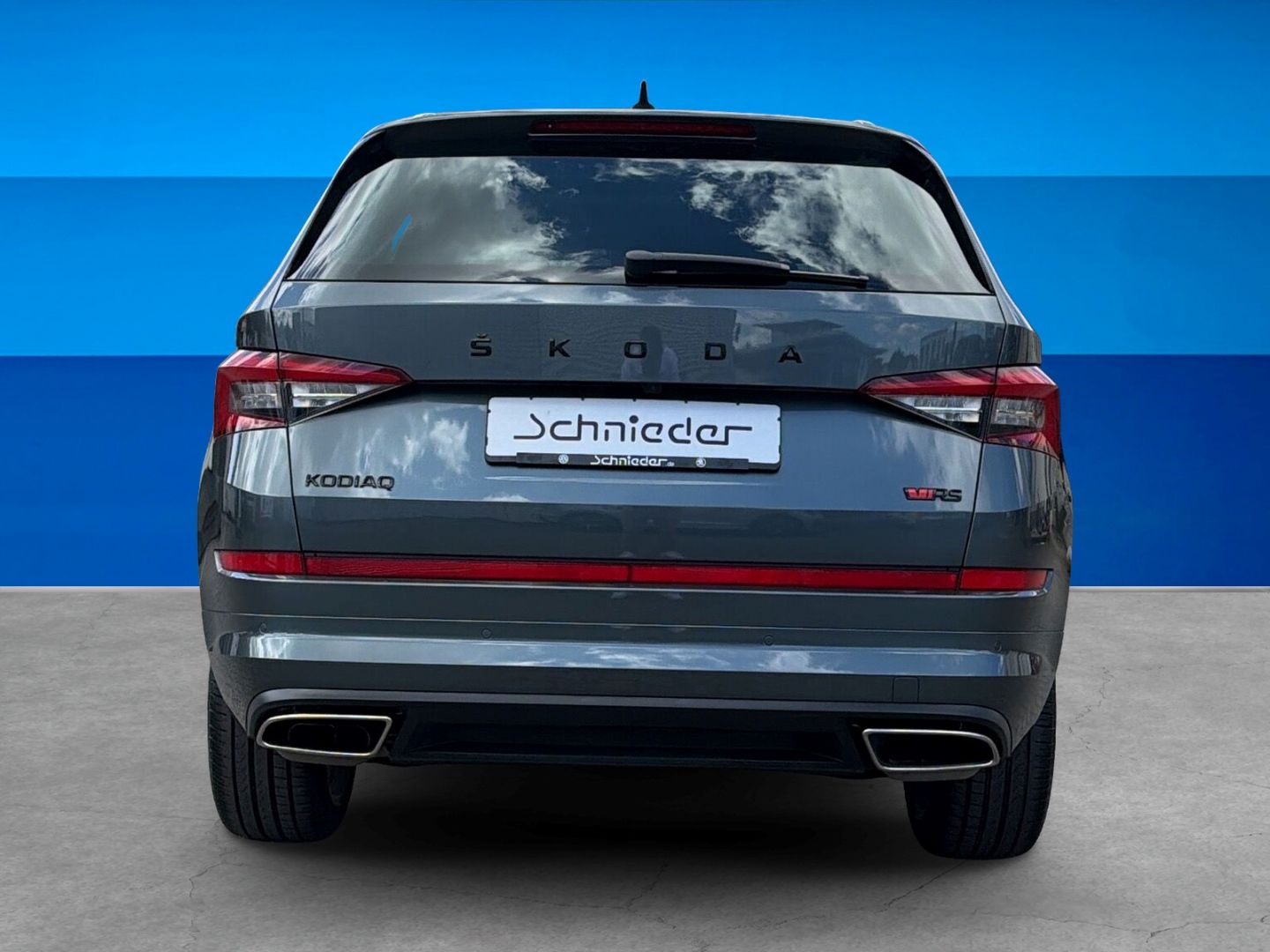Fahrzeug 7 Fahrzeugabbildung SKODA Kodiaq 2.0 Bi-TDI RS 4x4 REAR VIEW AHK Navi