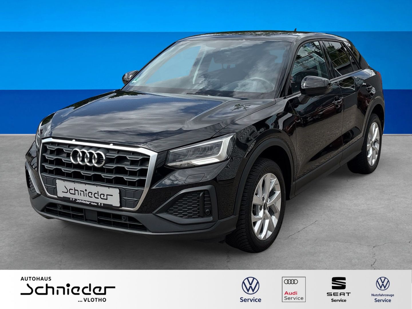 Fahrzeuge 1 Audi Q2 35 TFSI DSG B.O. CAM SHZ CARPLAY ALLWETTER
