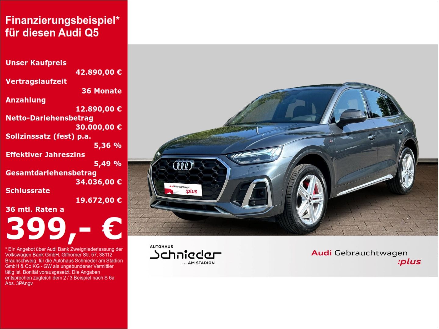 Fahrzeuge 3 Audi Q5 40 TDI quattro S Line Matrix S Sportsitze LED