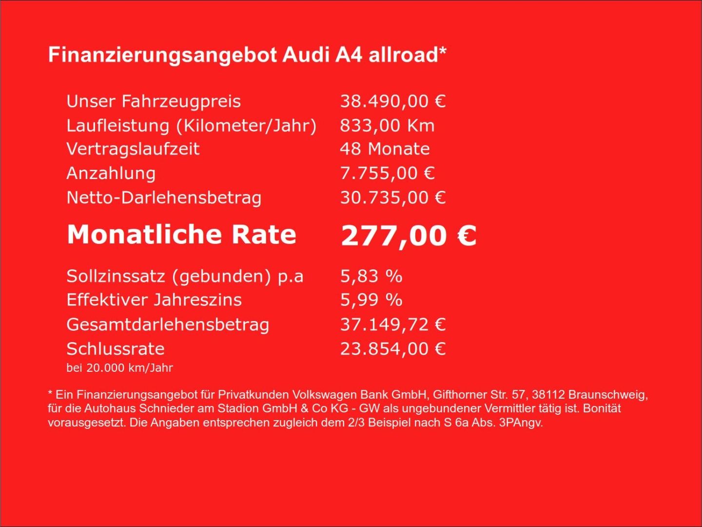 Fahrzeugabbildung Audi A4 allroad 40 TDI quattro S tronic Matrix LED Ka - mit KI generiert/bearbeitet