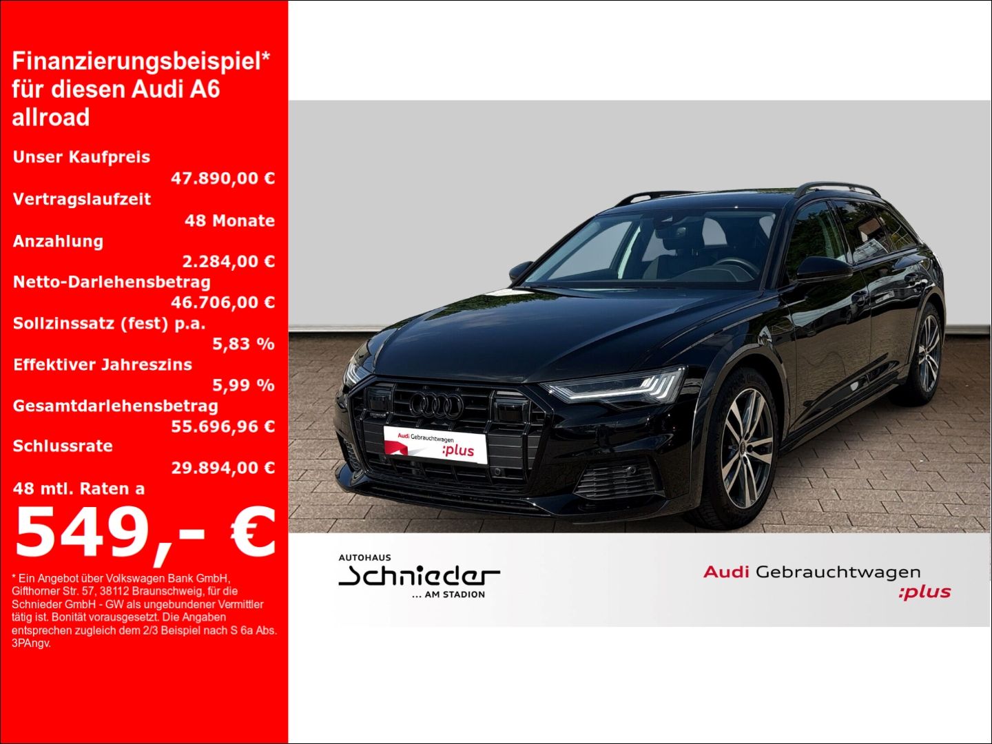 Fahrzeuge 4 Audi A6 allroad 40 TDI LED+AHK+LUFTFEDERUNG+VIRTUAL - mit KI generiert/bearbeitet