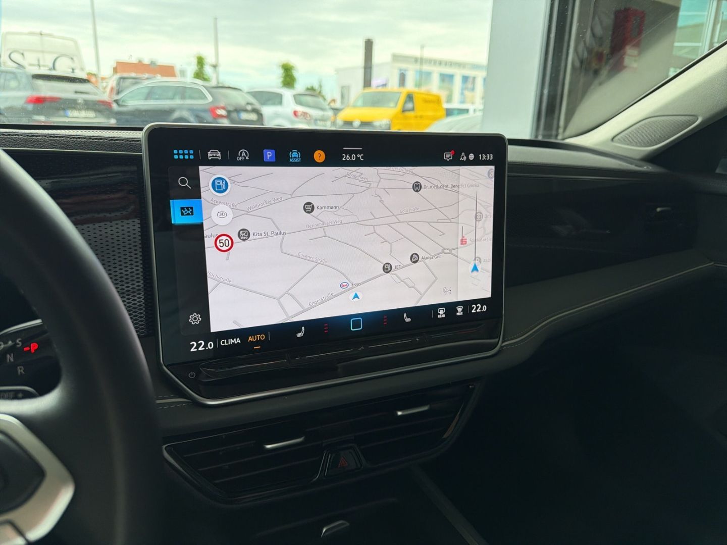 Fahrzeugabbildung Volkswagen Passat 1.5 eTSI Business Rear View Navi Clima - mit KI generiert/bearbeitet