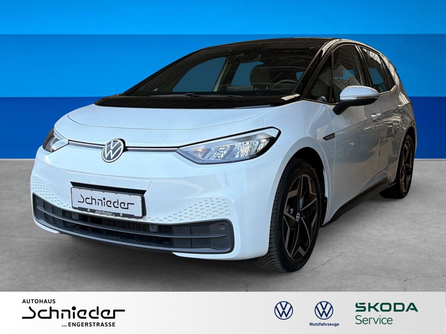 Fahrzeug 3 Fahrzeugabbildung Volkswagen ID.3 150 kW Pro Performance Navi Rear View