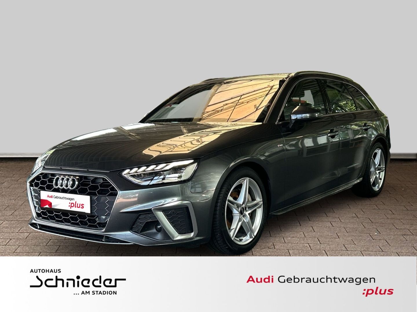 Fahrzeug 3 Fahrzeugabbildung Audi A4 Avant 40 TDI S tronic S Line LED Leder Pano A - mit KI generiert/bearbeitet