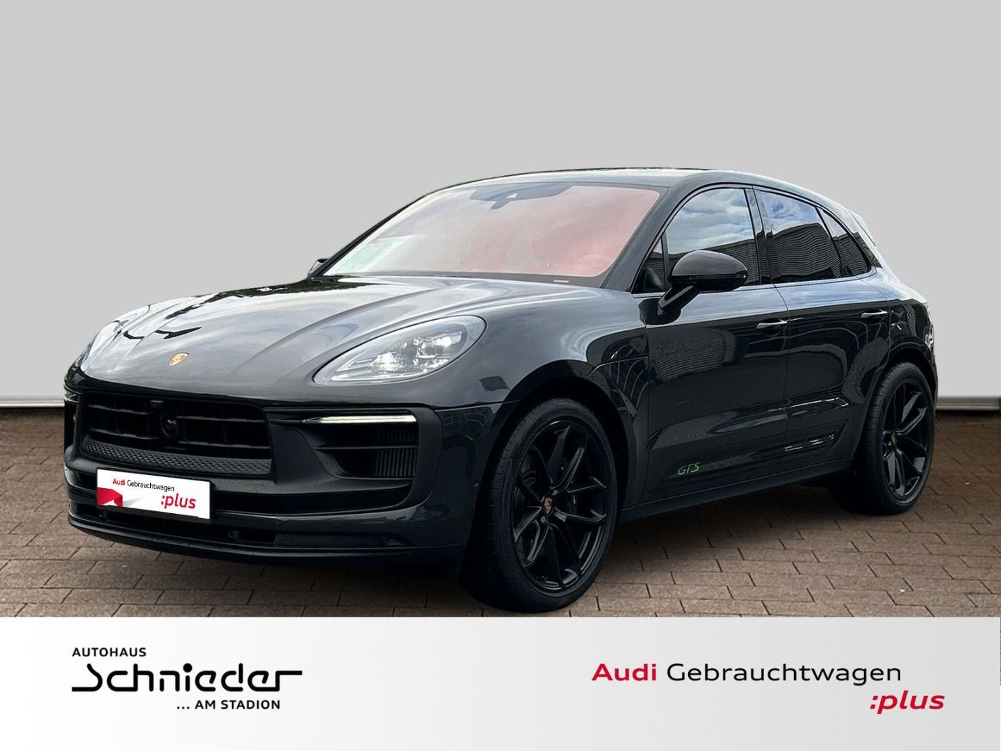 Fahrzeugabbildung Porsche Macan GTS PDK LEDER BOSE KAMERA PANO STANDHZG SP - mit KI generiert/bearbeitet